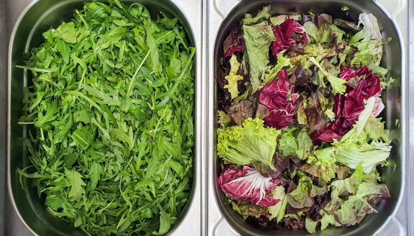 Plusieurs boîtes et gélules de magnésium sur une table, avec un verre d'eau et des légumes verts